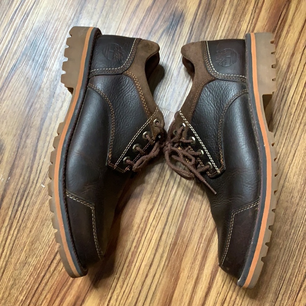 Timberlands Men Oxfords Leather Shoes (8) - Picture 4 of 13